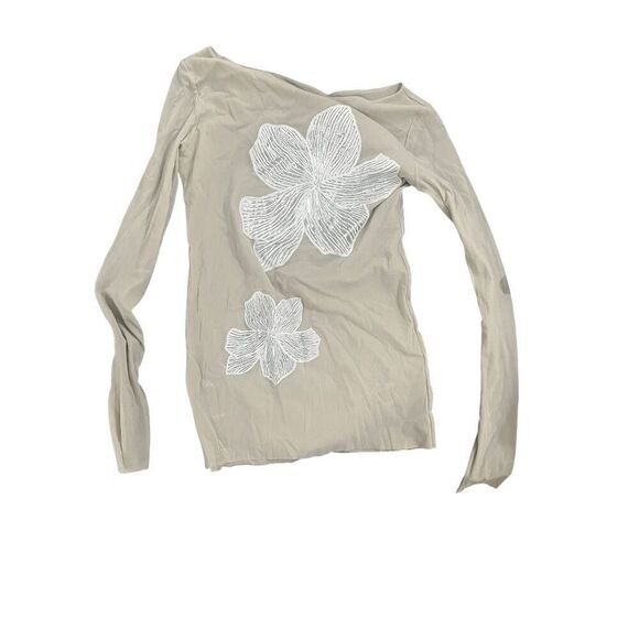 d.exterior | Tops | D Exterior Mesh Floral Long Sleeve Tshirt Top | Used - Picture 2 of 5